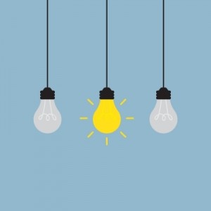 lightbulb idea writing inspiration