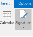 insert signature in Microsoft Outlook to boost email productivity