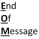 EOM end of message