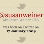 @SusanWeiner Twitter birthday