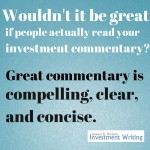 3Cs of investment commentary InvestmentWriting