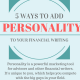 5 ways to add personality to your financial writing