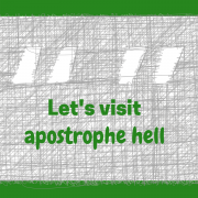 let's visit apostrophe hell