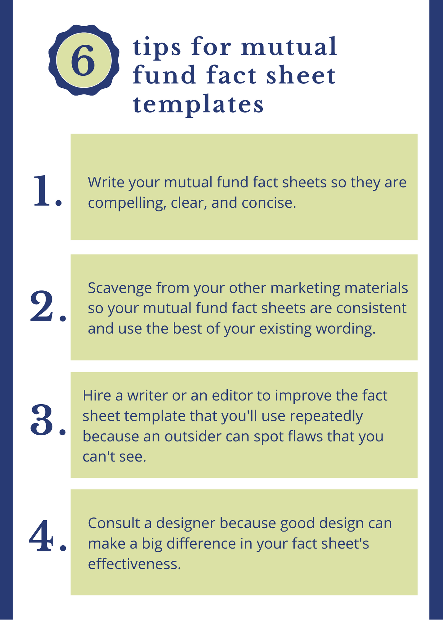 23 tips for mutual fund fact sheet templates - Susan Weiner