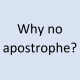 apostrophe