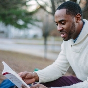 Happy reader