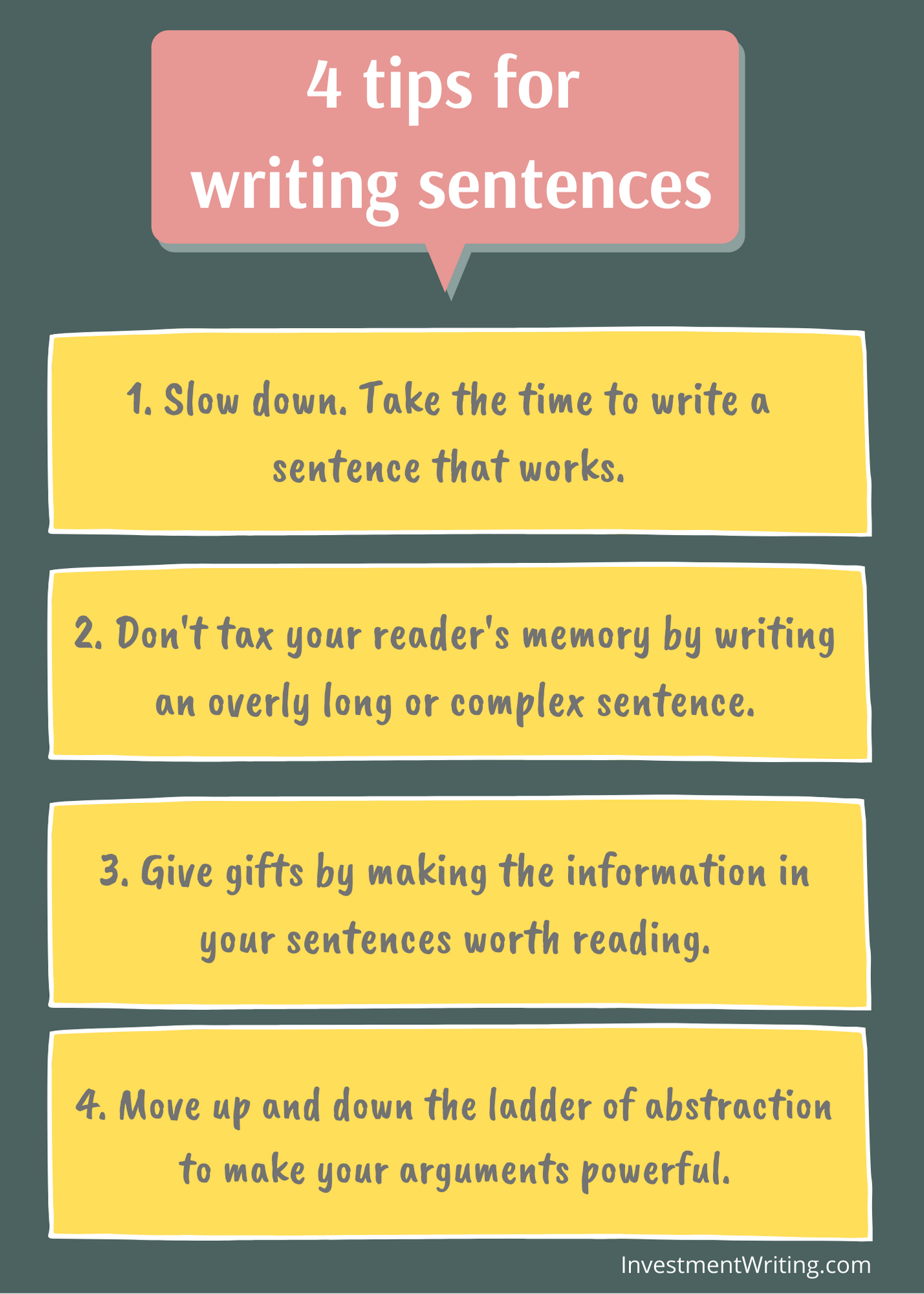 advice for essay writing