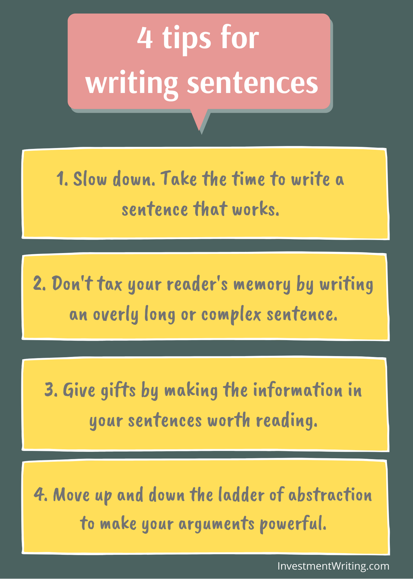 Writing Correct Sentences