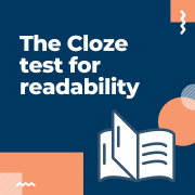 Cloze test for readability