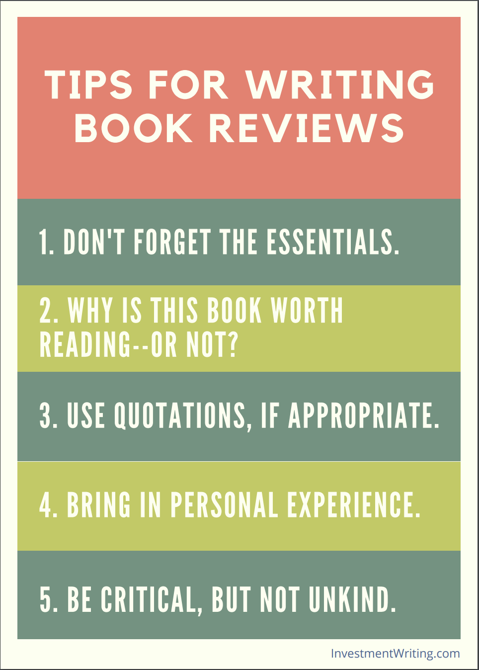 what tense to use when writing a book review