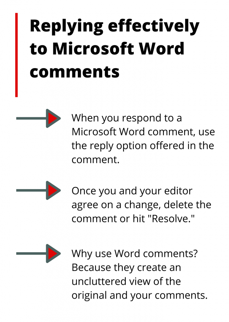 3 highlights for Microsoft Word comments