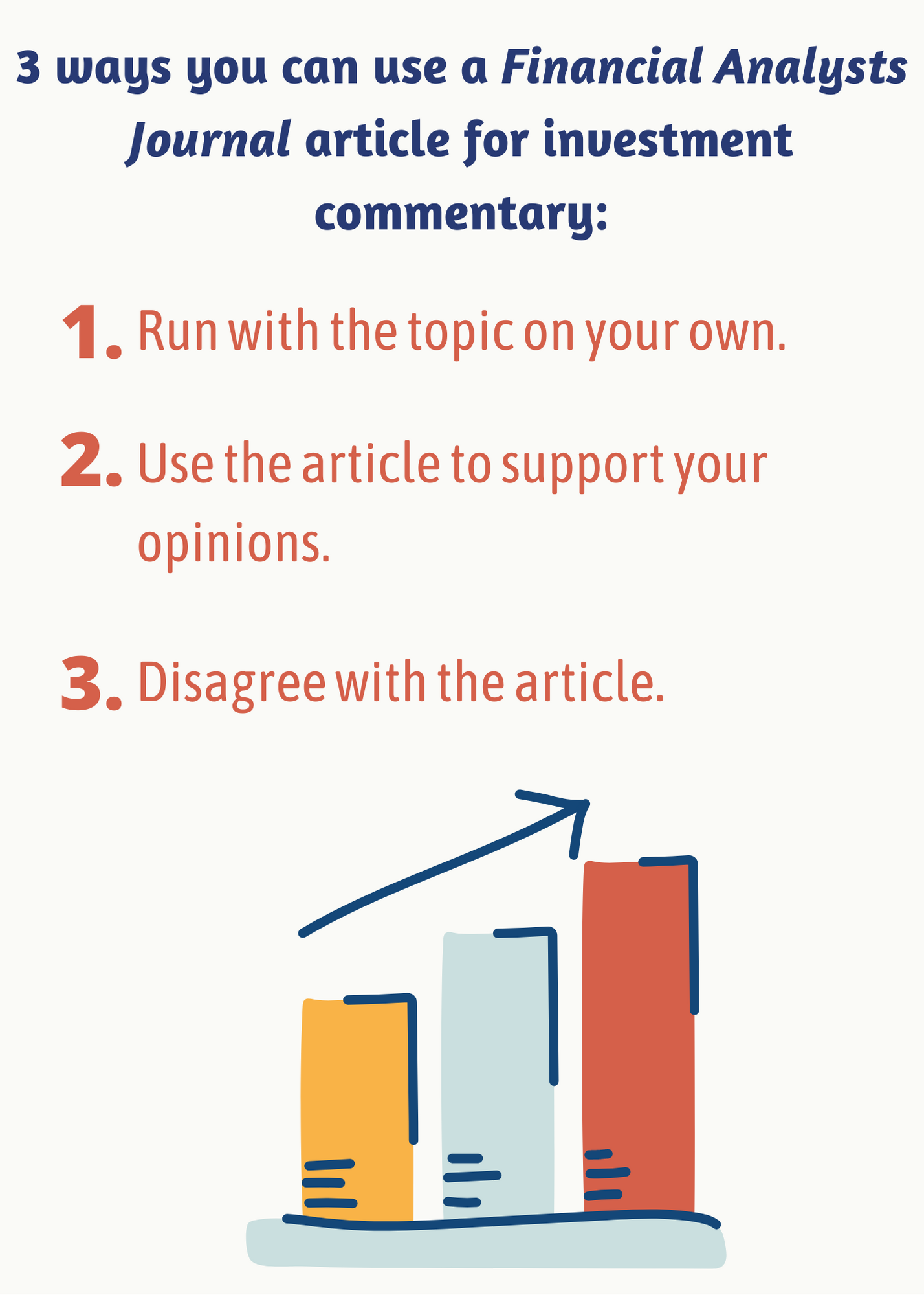 3 ways you can use a Financial Analysts Journal article for investment commentary