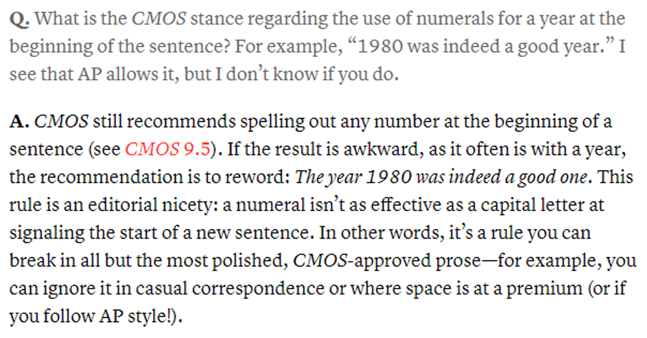 CMOS numerals