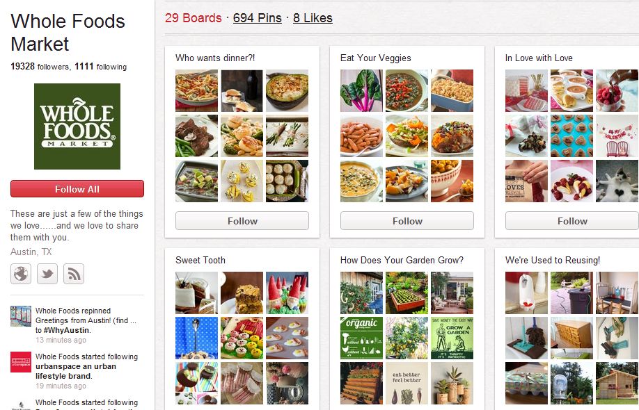 whole foods market pinterest