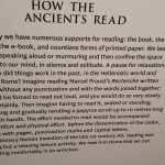 How the Ancients Read