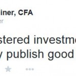 Susan's tweet about RIA blogs