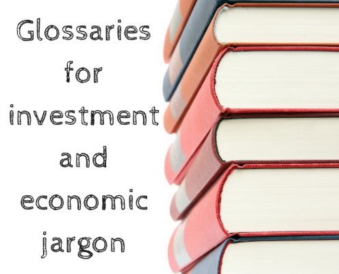 Glossaries for Investment and Economic Jargon