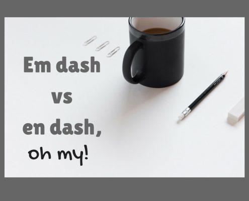 em dash vs. en dash