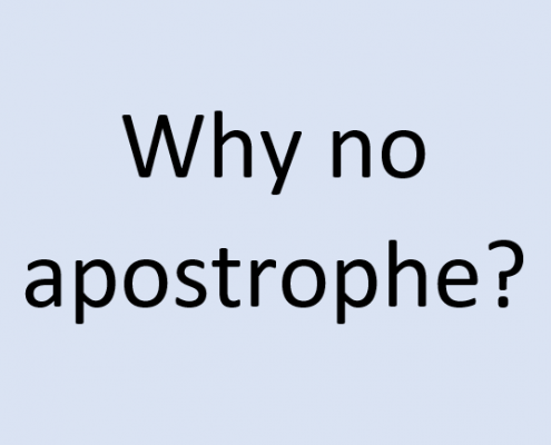 apostrophe