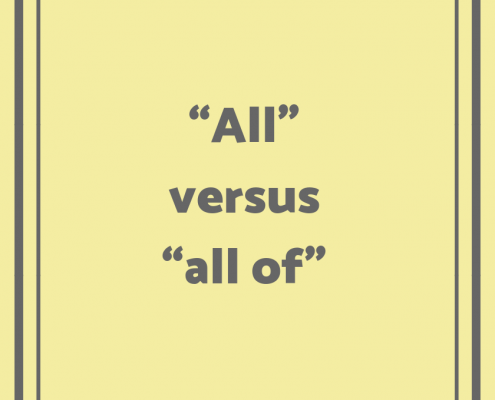 All versus all of