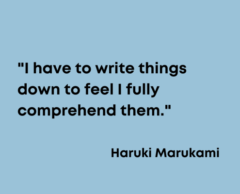 Writing to understand