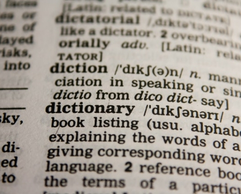 dictionary