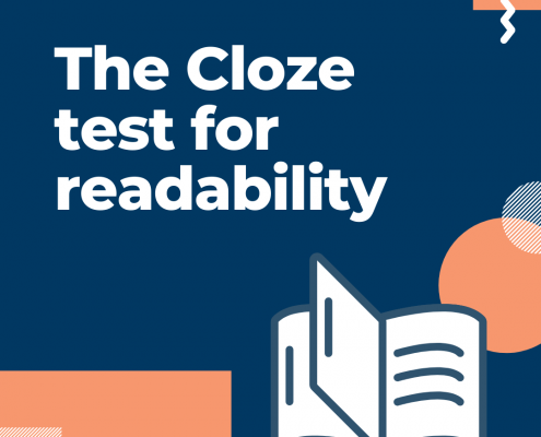 Cloze test for readability