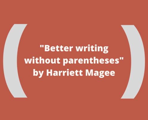 better writing without parentheses