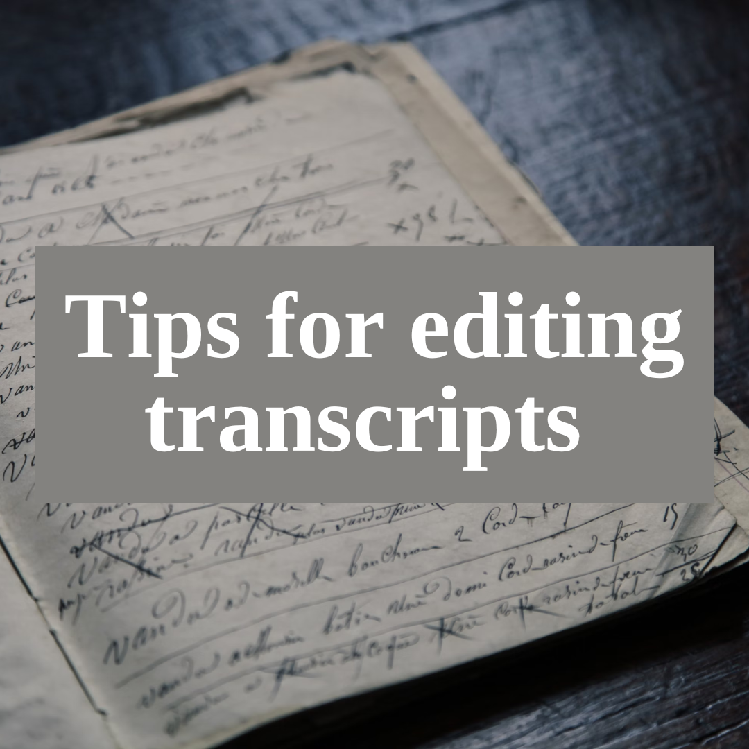 7 tips for editing Q&A transcripts - Susan Weiner Investment Writing